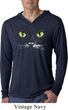 Mens Halloween Shirt Black Cat Lightweight Hoodie Tee T-Shirt