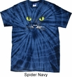Mens Halloween Shirt Black Cat Spider Tie Dye Tee T-shirt