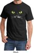 Mens Halloween Shirt Black Cat Tee T-Shirt