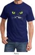 Mens Halloween Shirt Black Cat Tee T-Shirt