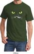 Mens Halloween Shirt Black Cat Tee T-Shirt