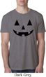 Mens Halloween Shirt Black Jack O Lantern Burnout Tee T-Shirt