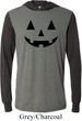 Mens Halloween Shirt Black Jack O Lantern Lightweight Hoodie Tee