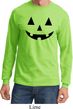 Mens Halloween Shirt Black Jack O Lantern Long Sleeve Tee T-Shirt