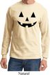 Mens Halloween Shirt Black Jack O Lantern Long Sleeve Tee T-Shirt