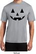 Mens Halloween Shirt Black Jack O Lantern Moisture Wicking Tee T-Shirt