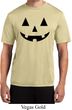 Mens Halloween Shirt Black Jack O Lantern Moisture Wicking Tee T-Shirt