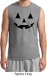 Mens Halloween Shirt Black Jack O Lantern Muscle Tee T-Shirt