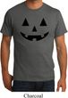 Mens Halloween Shirt Black Jack O Lantern Organic Tee T-Shirt