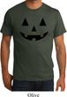 Mens Halloween Shirt Black Jack O Lantern Organic Tee T-Shirt