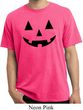 Mens Halloween Shirt Black Jack O Lantern Pigment Dyed Tee T-Shirt