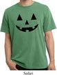 Mens Halloween Shirt Black Jack O Lantern Pigment Dyed Tee T-Shirt
