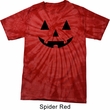 Mens Halloween Shirt Black Jack O Lantern Spider Tie Dye Tee T-shirt