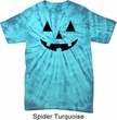 Mens Halloween Shirt Black Jack O Lantern Spider Tie Dye Tee T-shirt