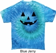 Mens Halloween Shirt Black Jack O Lantern Tie Dye Tee T-shirt