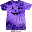 Mens Halloween Shirt Black Jack O Lantern Tie Dye Tee T-shirt