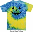 Mens Halloween Shirt Black Jack O Lantern Tie Dye Tee T-shirt