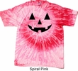 Mens Halloween Shirt Black Jack O Lantern Tie Dye Tee T-shirt