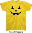 Mens Halloween Shirt Black Jack O Lantern Twist Tie Dye Tee T-shirt