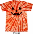 Mens Halloween Shirt Black Jack O Lantern Twist Tie Dye Tee T-shirt