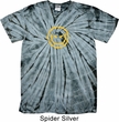 Mens Halloween Shirt Evil Smiley Face Spider Tie Dye Tee T-shirt