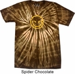 Mens Halloween Shirt Evil Smiley Face Spider Tie Dye Tee T-shirt