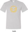 Mens Halloween Shirt Evil Smiley Face Tall Tee T-Shirt