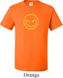 Mens Halloween Shirt Evil Smiley Face Tall Tee T-Shirt