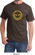 Mens Halloween Shirt Evil Smiley Face Tee T-Shirt