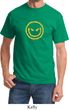 Mens Halloween Shirt Evil Smiley Face Tee T-Shirt