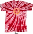 Mens Halloween Shirt Evil Smiley Face Twist Tie Dye Tee T-shirt