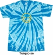 Mens Halloween Shirt Evil Smiley Face Twist Tie Dye Tee T-shirt