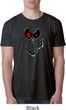 Mens Halloween Shirt Ghost Face Burnout Tee T-Shirt