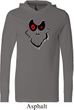 Mens Halloween Shirt Ghost Face Lightweight Hoodie Tee
