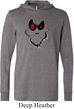 Mens Halloween Shirt Ghost Face Lightweight Hoodie Tee
