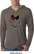Mens Halloween Shirt Ghost Face Lightweight Hoodie Tee T-Shirt