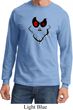 Mens Halloween Shirt Ghost Face Long Sleeve Tee T-Shirt