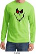 Mens Halloween Shirt Ghost Face Long Sleeve Tee T-Shirt