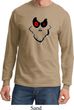 Mens Halloween Shirt Ghost Face Long Sleeve Tee T-Shirt
