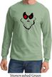 Mens Halloween Shirt Ghost Face Long Sleeve Tee T-Shirt