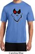 Mens Halloween Shirt Ghost Face Moisture Wicking Tee T-Shirt