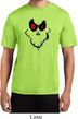 Mens Halloween Shirt Ghost Face Moisture Wicking Tee T-Shirt