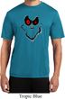 Mens Halloween Shirt Ghost Face Moisture Wicking Tee T-Shirt