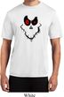 Mens Halloween Shirt Ghost Face Moisture Wicking Tee T-Shirt