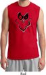 Mens Halloween Shirt Ghost Face Muscle Tee T-Shirt