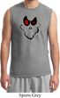Mens Halloween Shirt Ghost Face Muscle Tee T-Shirt