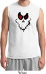 Mens Halloween Shirt Ghost Face Muscle Tee T-Shirt