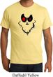 Mens Halloween Shirt Ghost Face Organic Tee T-Shirt