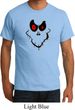 Mens Halloween Shirt Ghost Face Organic Tee T-Shirt