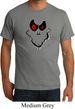 Mens Halloween Shirt Ghost Face Organic Tee T-Shirt